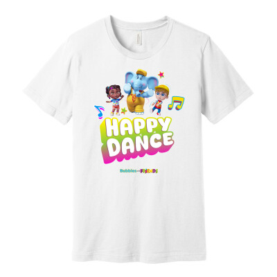 Bubbles and Friends – Happy Dance Collection Happy Dance Adult T-Shirt