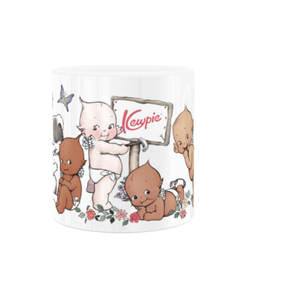 Kewpie® / Sign - 11oz White Ceramic Mug