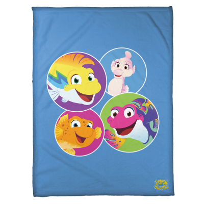Splah & Bubbles Character Blanket