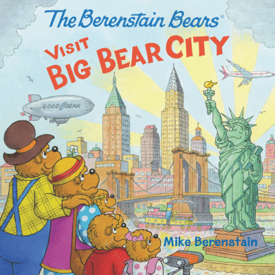 Berenstain Bears Visit Big Bear City Book 8x8 Storybook