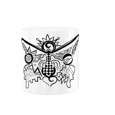 AOR x SheL10 Limited Edition 11oz Butterfly Ceramic Mug