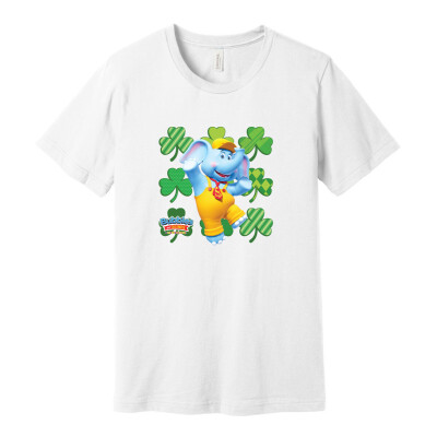 Bubbles & Friends St. Patricks Bubbles Clover Short Sleeve Tee