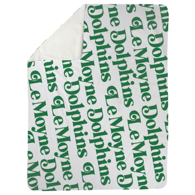 Le Moyne Fleece Blankets - Sherpa (60" x 80")