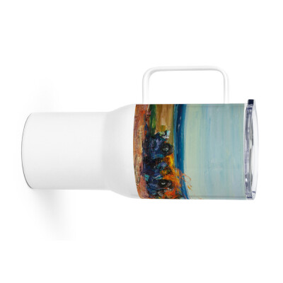 Travel Mug with a Handle