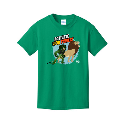 Activate Lion Power Kids T-Shirt