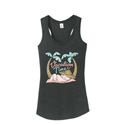 Kewpie® - Vacation Time / District Made Women's Triblend Tank Top