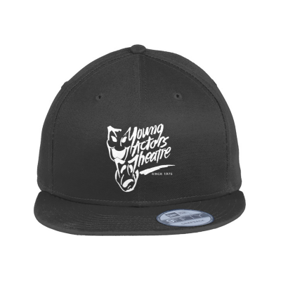 New Era Embroidered Flat Bill Snapback Cap or Similar