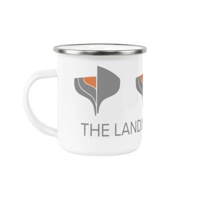 The Landing School Enamel Cup - 12 ounces