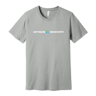ANTIQUES ROADSHOW White Logo Adult T-shirt
