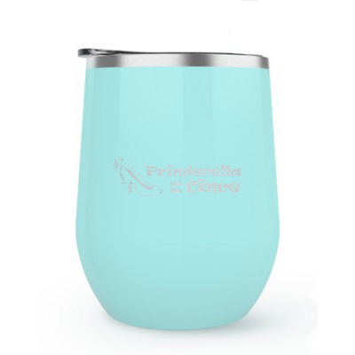 Prinderella Maars 12oz Laser Engraved Wine Tumbler