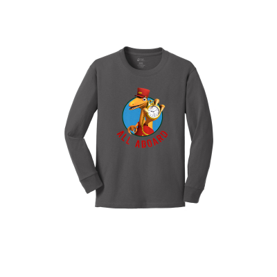 Dinosaur Train All Aboard Youth Long Sleeve Tee