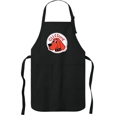 Clifford the Big Red Dog Apron with Pockets