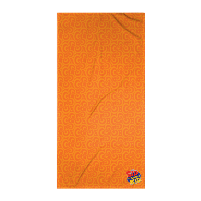 Sid the Science Kid - Orange Atomic Retro Beach Towel