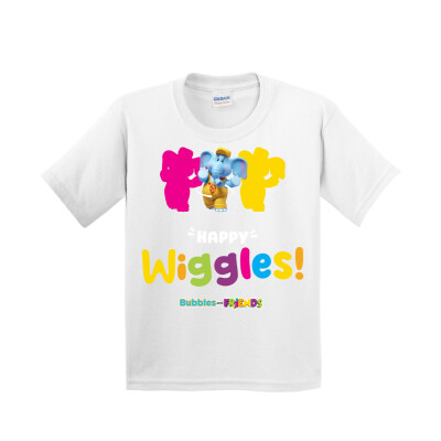 Bubbles and Friends – Happy Dance Collection Happy Wiggles Children T-Shirt