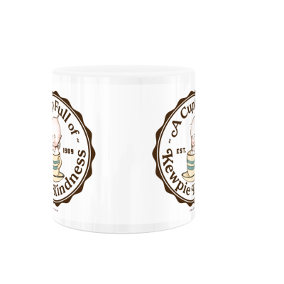 Kewpie®/ Cup Full ok Kindness - 11oz White Ceramic Mug