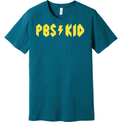 PBS KIDS Bolt Unisex Heather CVC Short Sleeve Tee