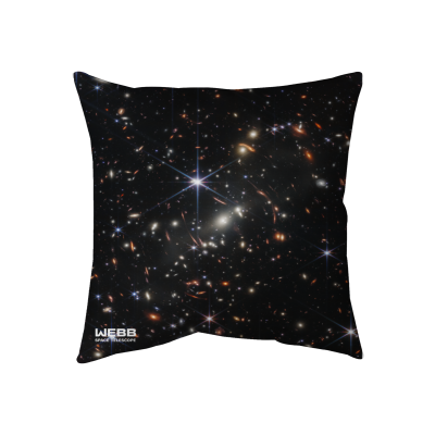 Webb's First Deep Field (NIRCam Image) Throw Pillow - (Insert included)