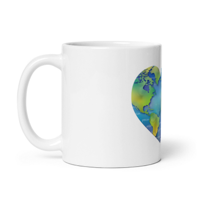 White Glossy Mug