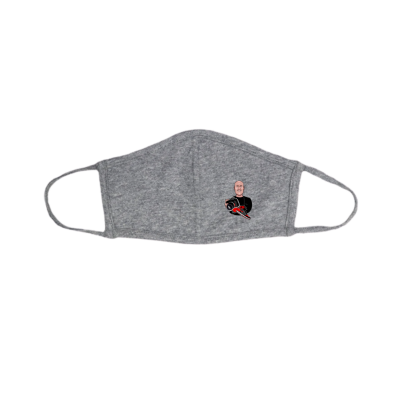 CG Grey Face Mask (Embroidered)