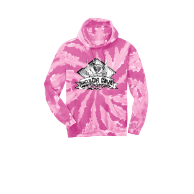 Coach Cam Tie-Dye Pullover Hooded Sweatshirt