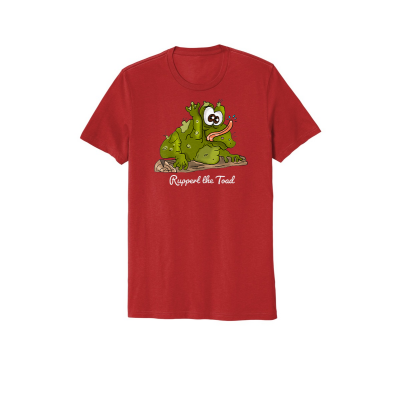 Ruppert the Toad Adult Unisex Organic Cotton Tee