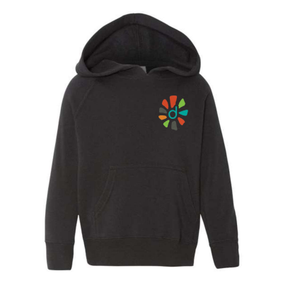 Embroidered Toddler Hooded Sweatshirt