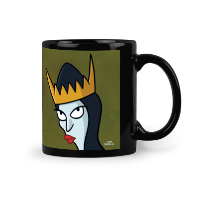 Oona 11oz Black Ceramic Mug