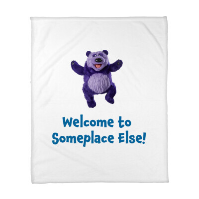 Purple Panda Fleece Blankets (50" x 60")