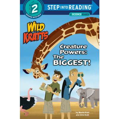 Creature Powers: The Biggest! Wild Kratts Step Into Reading Step 2 Leveled Reading Hardcover Book