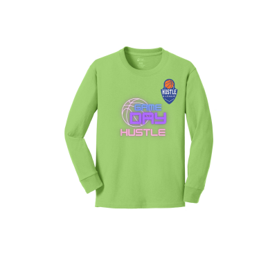 Hustle - Youth Unisex Long Sleeve Tee