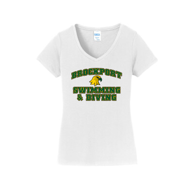 Brockport Swimming and Diving - Women's Standard V-Neck