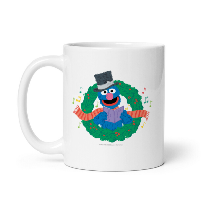 Grover Christmas Caroling Mug