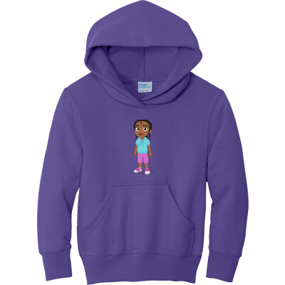 Rafia Youth Fleece Hooded Sweatshirt