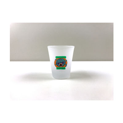 Octo-Man Frosted Glass Shot Glass