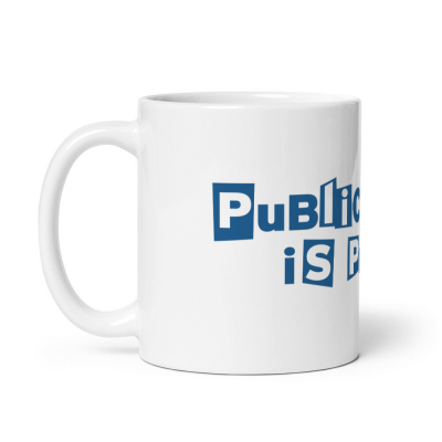 Public Media is Punk Mug