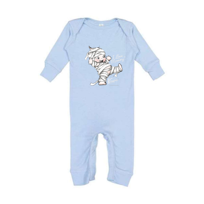 Kewpie®/I Love Mommy - Rabbit Skins - Infant Long Legged Baby Rib Bodysuit