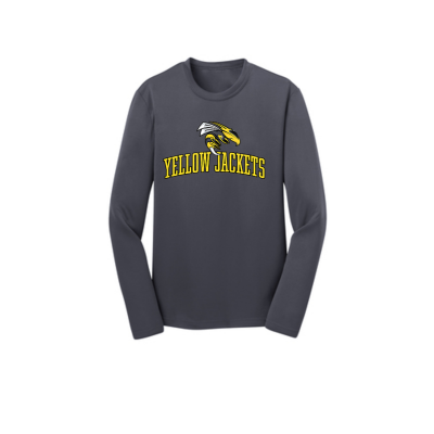 Yellow Jackets Youth PosiCharge® Longsleeve Tee