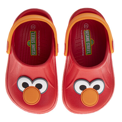 Sesame Street Big Face Elmo Clogs – Toddler and Kids
