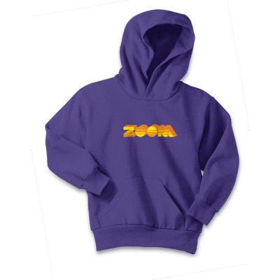 ZOOM '70s Logo Youth Pullover Hoodie