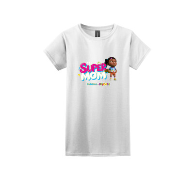 Bubbles & Friends Mothers Day SuperMom Women's Tee