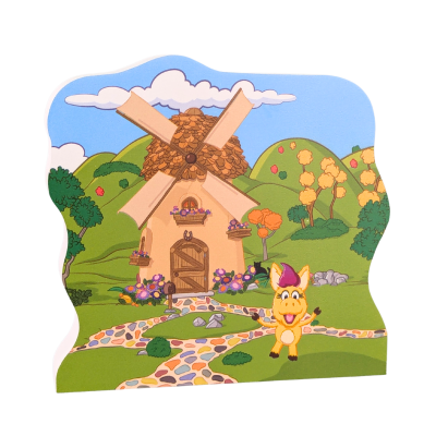 Donkey Hodie Wooden Village - Donkey Hodie's Windmill
