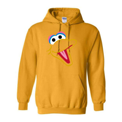 Big Bird Face Adult Hoodie