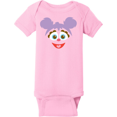 Abby Cadabby Face Baby Rib Bodysuit