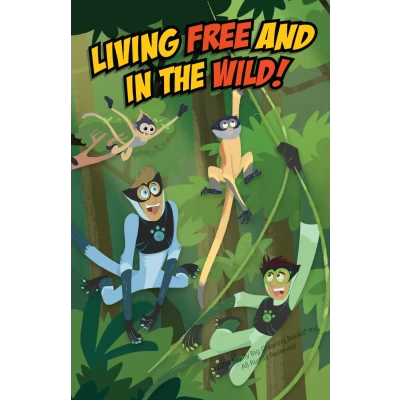 Wild Kratts "Living Free And In The Wild" Greeting Card