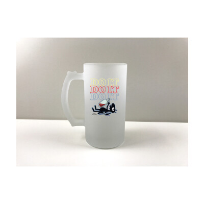Luci Do It Frosted Glass Beer Stein