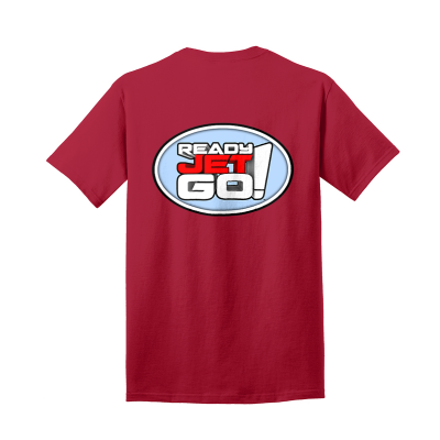 Ready Jet Go! Adult Short Sleeve Tee