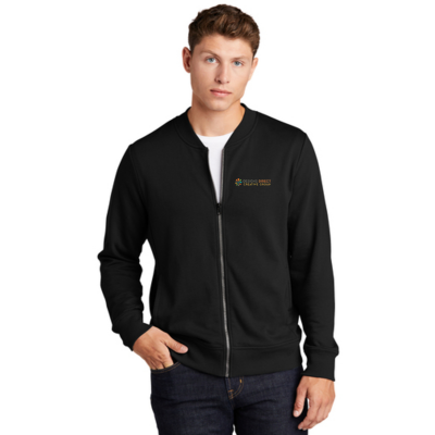 Sport-Tek® Men's Embroidered Lightweight French Terry Bomber or Similar