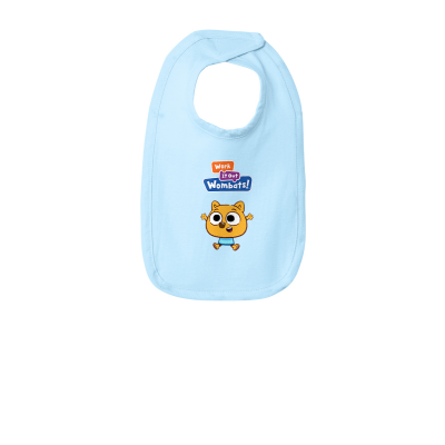WORK IT OUT WOMBATS! Zeke Baby Bib
