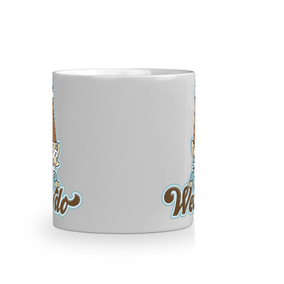 Weirdo 11oz White Ceramic Mug