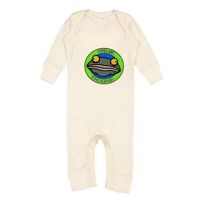 Frog-Man: Long Legged Baby Bodysuit